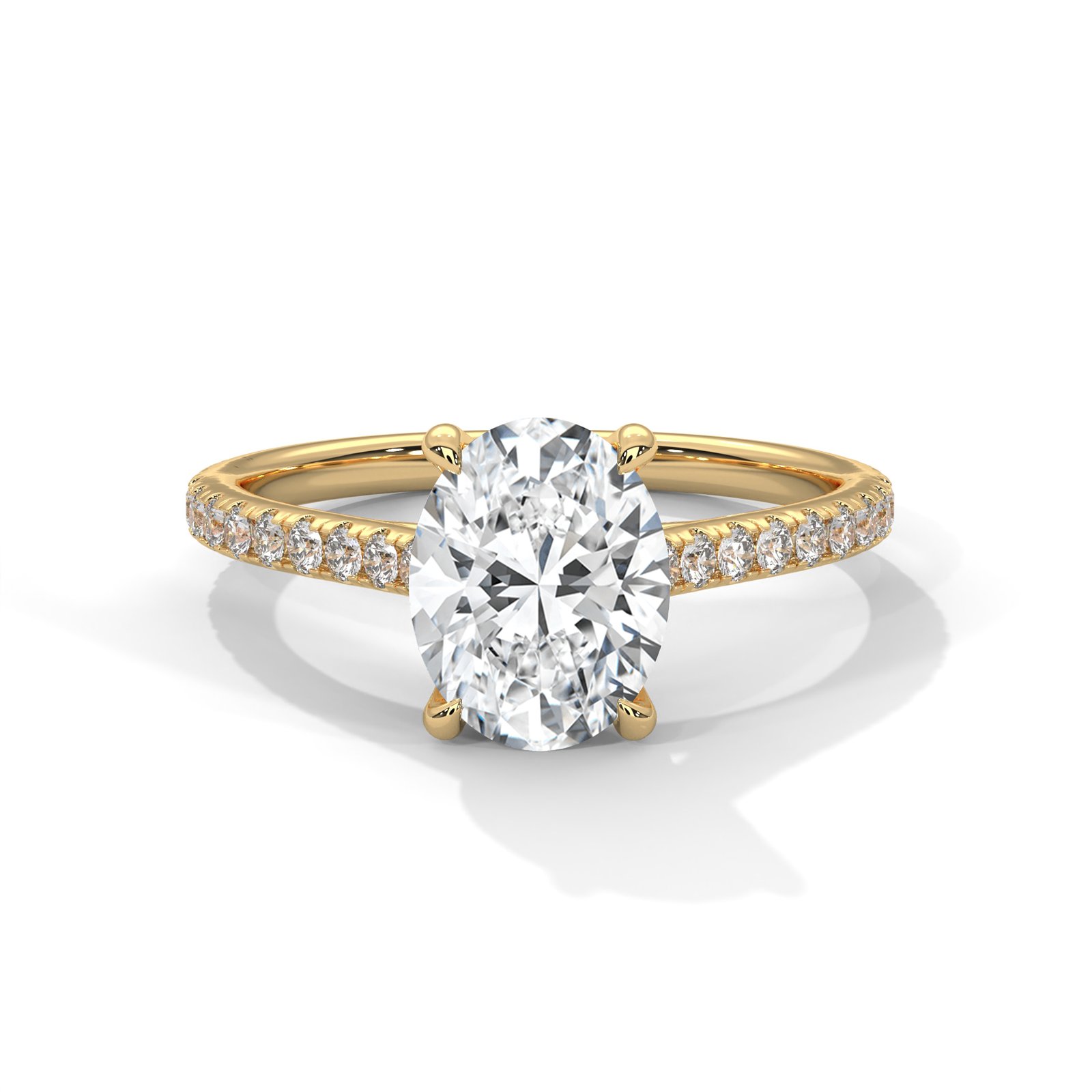 OVAL ROUND RING
