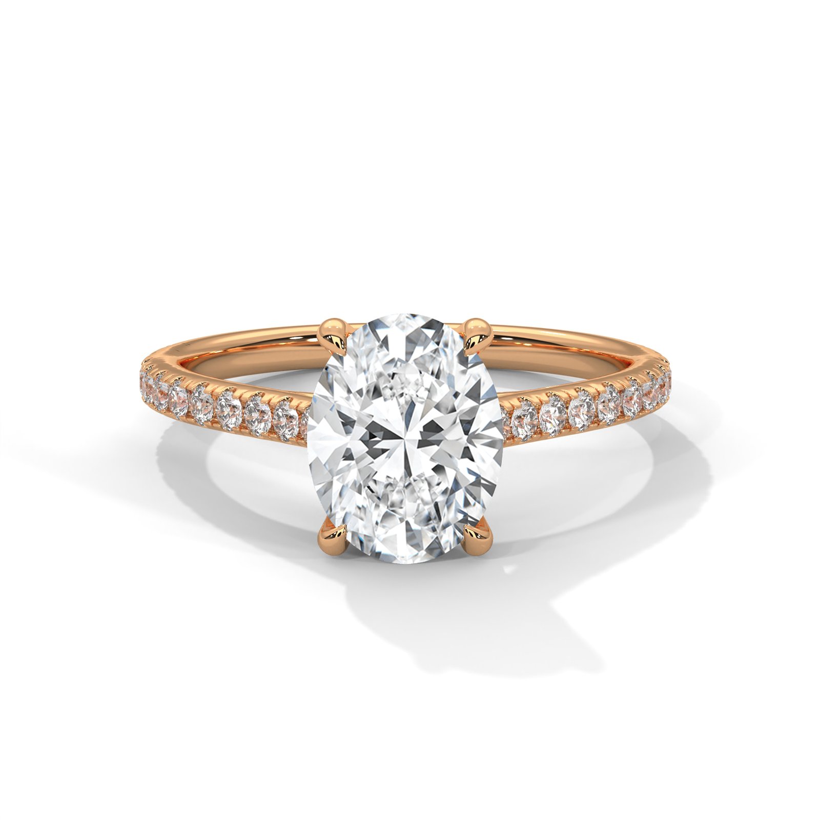 OVAL ROUND RING