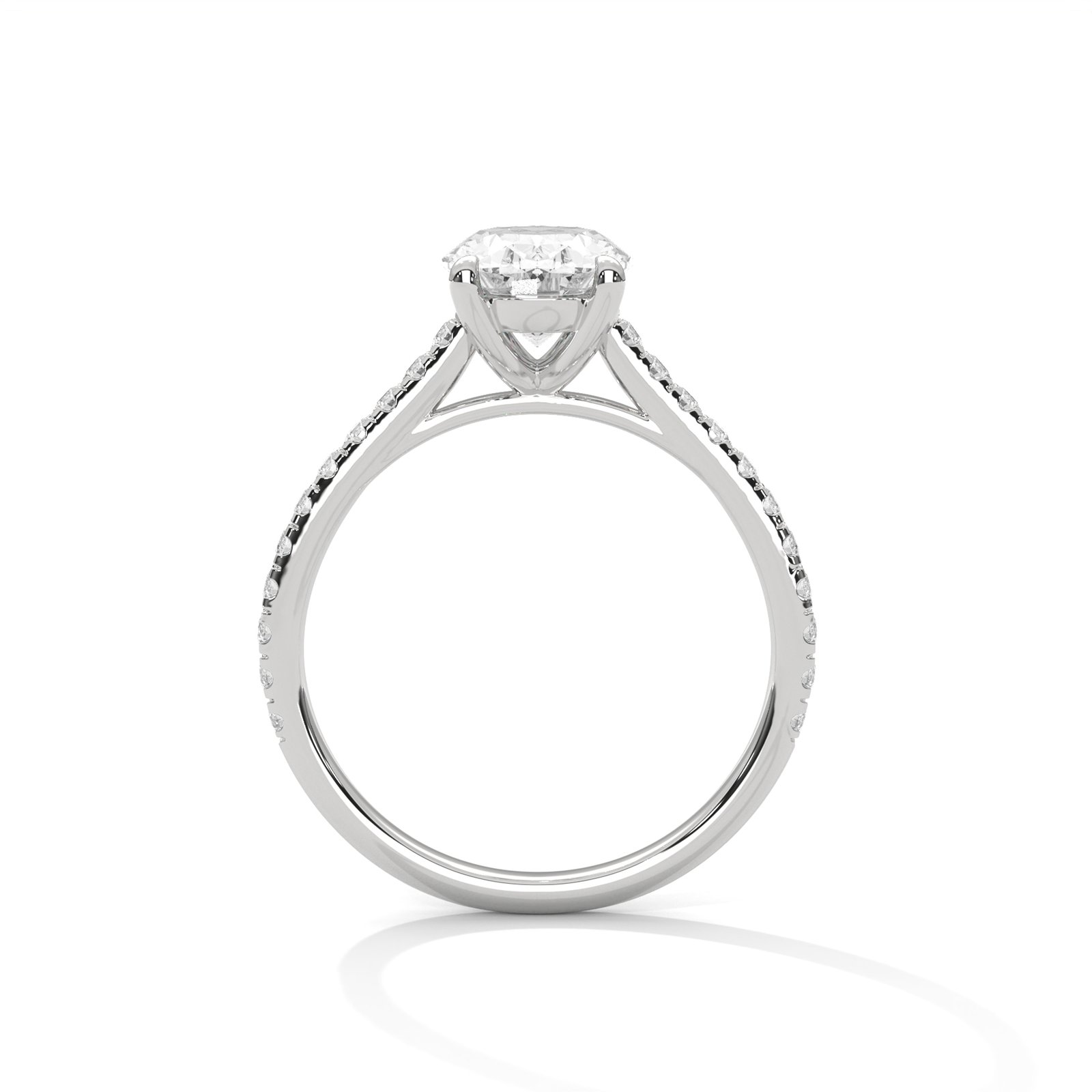 OVAL ROUND RING