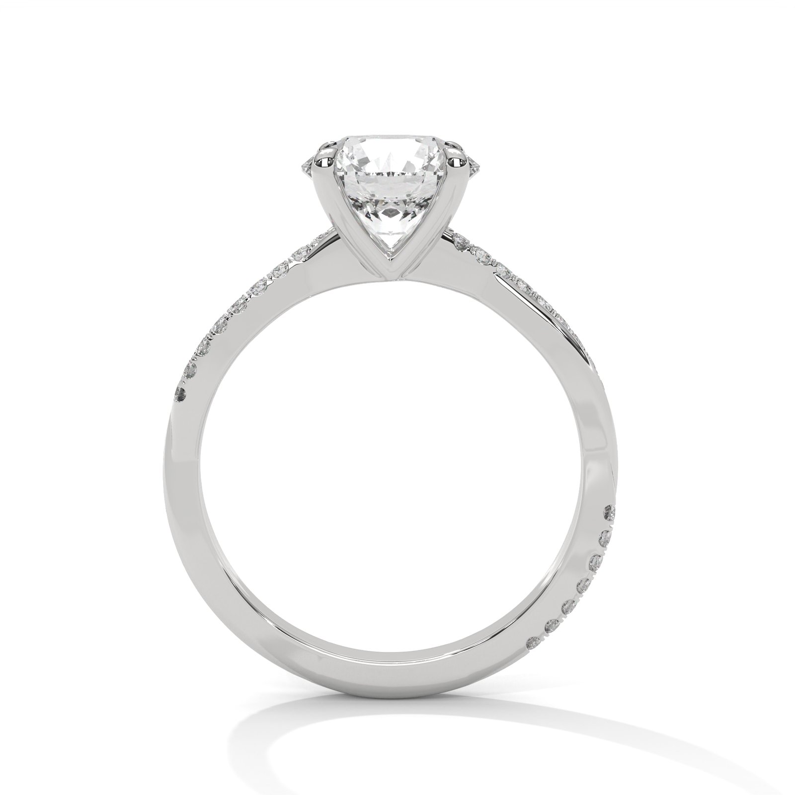 OVAL ROUND RING