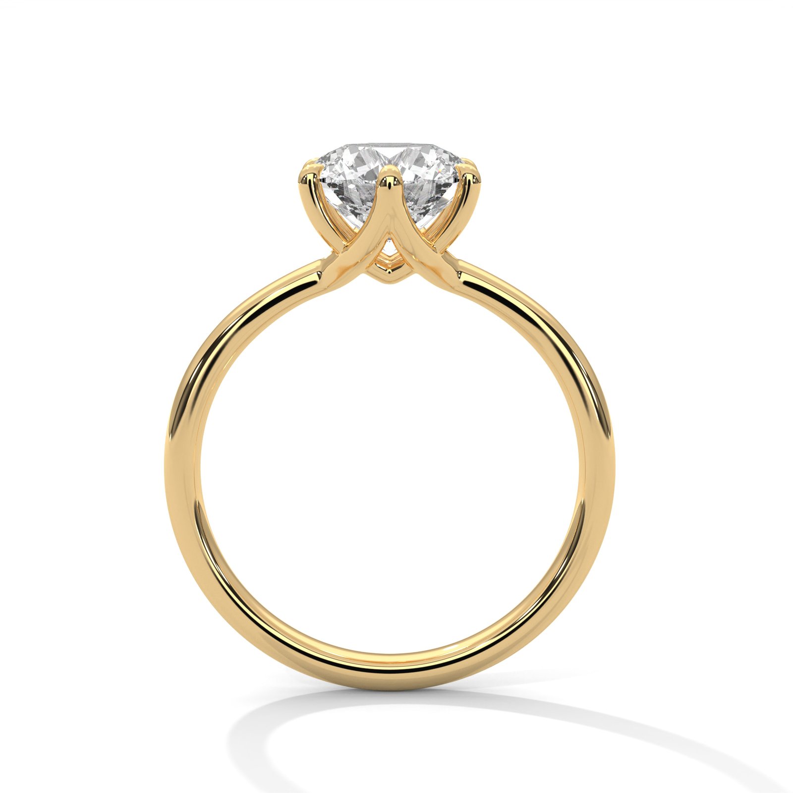OVAL ROUND RING