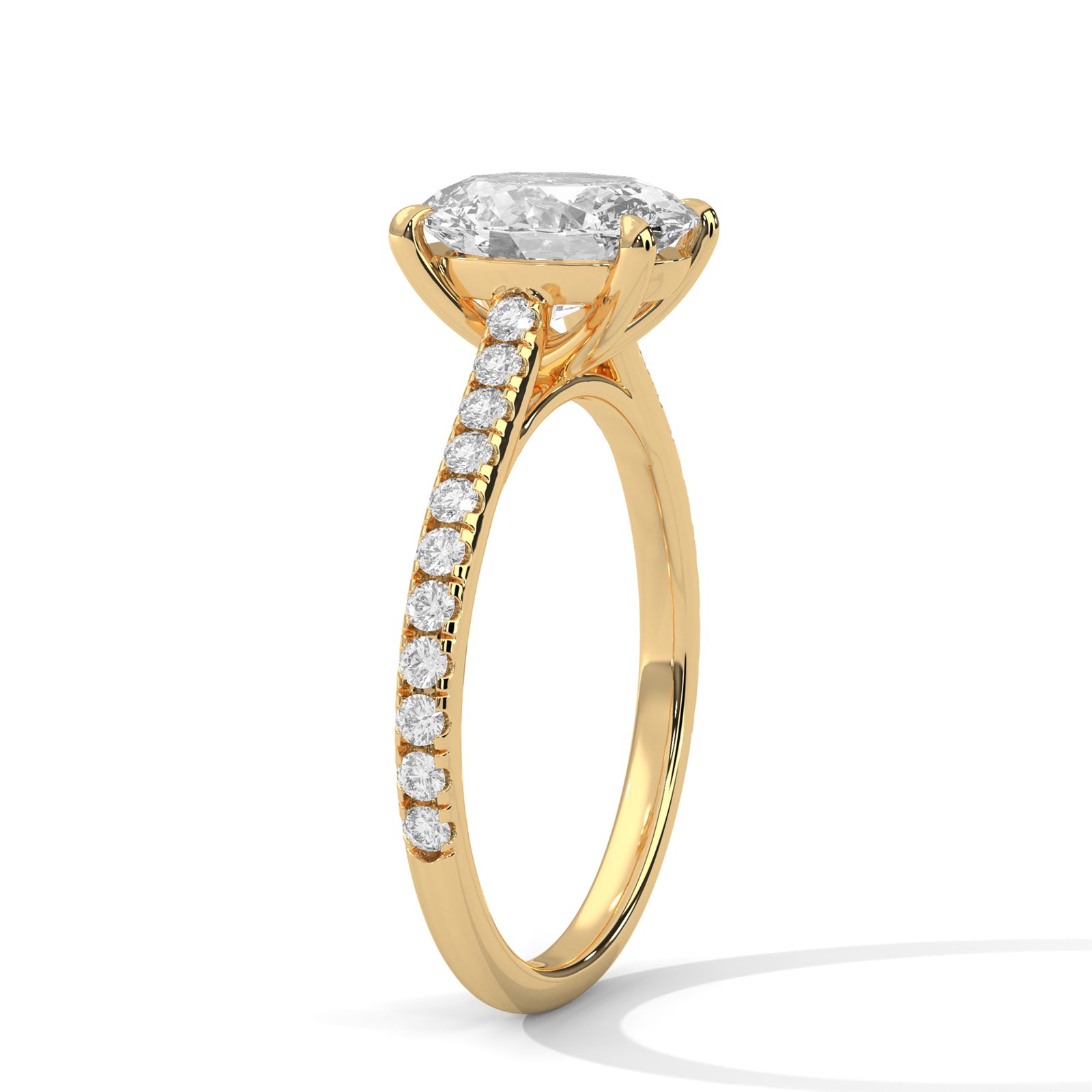 Oval Diamond Ring