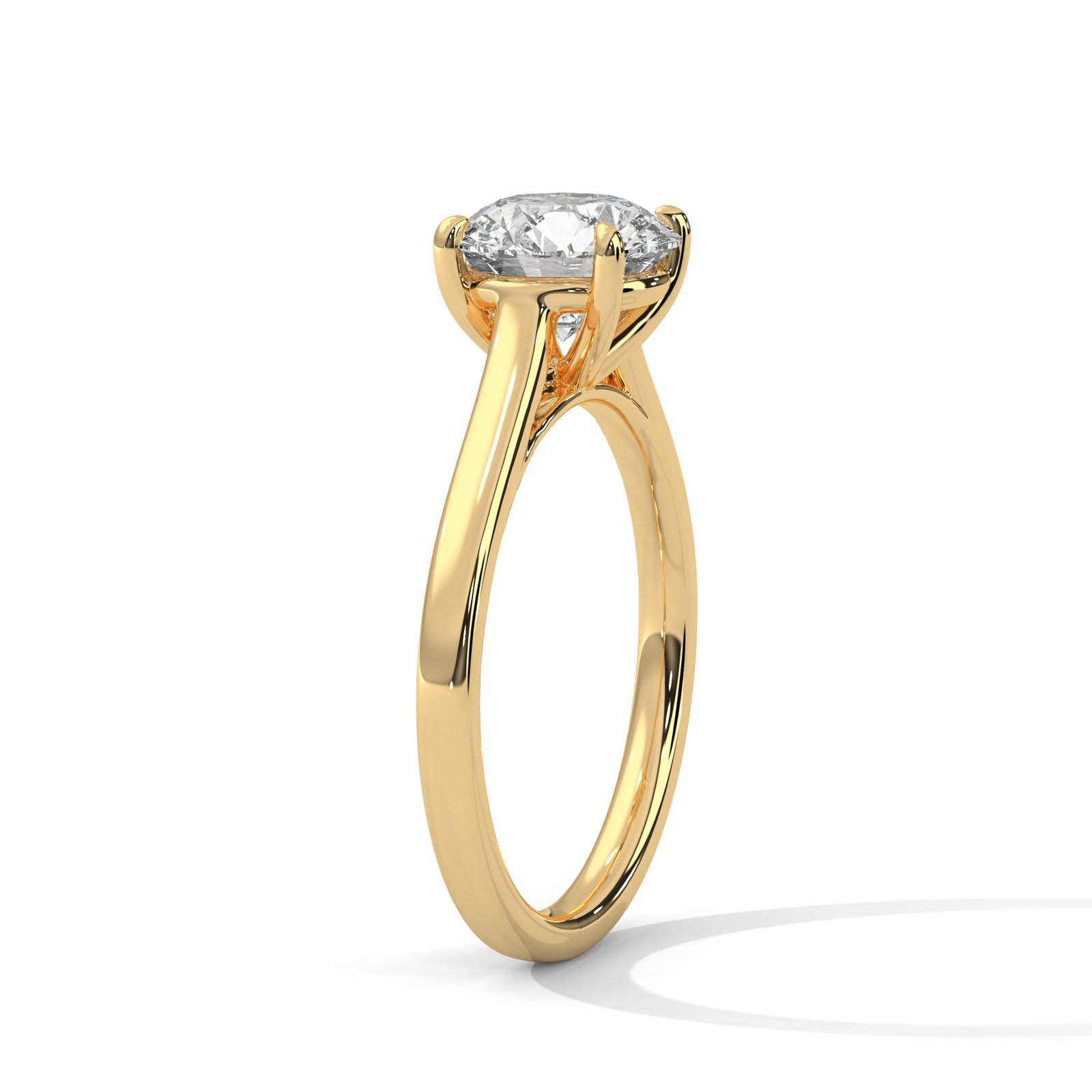 Round Diamond Engagement Ring